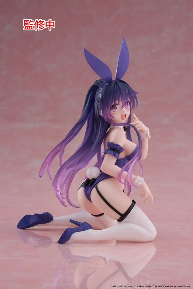 Date A Live V PVC Statue Desktop Cute Figure Tohka Yatogami Bunny Ver. 13 cm